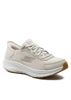 Buty do biegania Skechers Go Run Consistent 2.0-Endure 128615/NTPK Beżowy ze sklepu eobuwie.pl w kategorii Buty sportowe damskie - zdjęcie 186751211