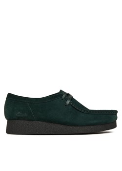 Półbuty Clarks WallabeeEVOSh 26184613 Zielony ze sklepu eobuwie.pl w kategorii Buty sportowe damskie - zdjęcie 186751214