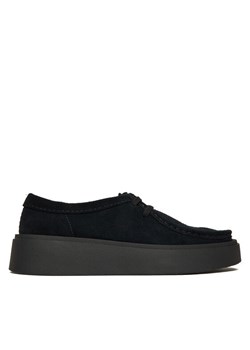 Półbuty Clarks Torview W 26184944 Czarny ze sklepu eobuwie.pl w kategorii Buty sportowe damskie - zdjęcie 186751231