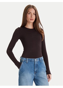 Wolford Body Berlin 75087 Brązowy Slim Fit - id: 0000305653895 - marki Wolford - 186752561 Wolford Body Berlin 75087 Brązowy Slim Fit ze sklepu MODIVO w kategorii Bluzki damskie - zdjęcie 186752561