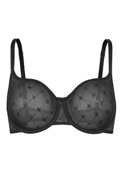 DKNY Biustonosz z fiszbiną DK4039 Czarny ze sklepu MODIVO w kategorii Biustonosze - zdjęcie 186752614
