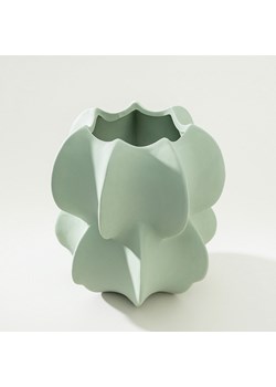 Wazon Petal Green 20x21 cm ze sklepu dekoria.pl w kategorii Wazony - zdjęcie 186753694
