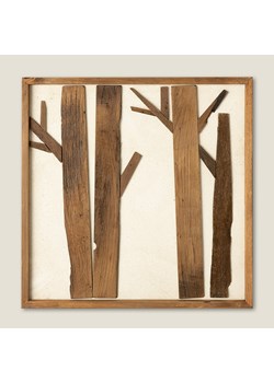Obraz Wooden Forest 62x62 cm ze sklepu dekoria.pl w kategorii Obrazy - zdjęcie 186753711