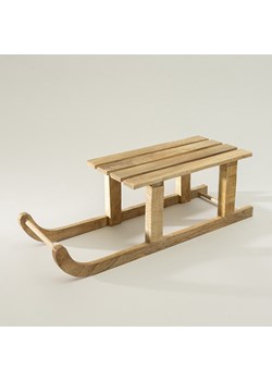 Dekoracyjne sanki Luge I 60x20x19 cm ze sklepu dekoria.pl w kategorii Dekoracje bożonarodzeniowe - zdjęcie 186753801