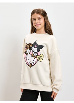 Sinsay - Bluza crewneck Hello Kitty - kremowy ze sklepu Sinsay w kategorii Bluzy dziewczęce - zdjęcie 186755324
