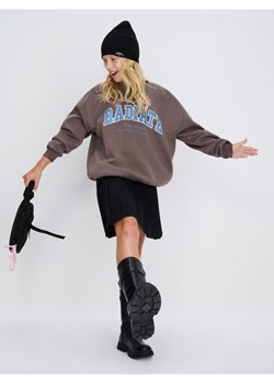 Sinsay - Bluza z napisem - brązowy - id: 609FV-88X - marki Sinsay - 186755413 Sinsay - Bluza z napisem - brązowy ze sklepu Sinsay w kategorii Bluzy dziewczęce - zdjęcie 186755413