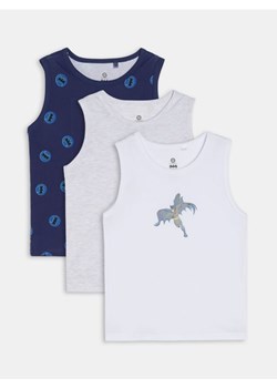 Sinsay - Podkoszulki 3 pack Batman - biały ze sklepu Sinsay w kategorii T-shirty chłopięce - zdjęcie 186755464