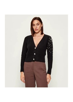 Liu Jo Kardigan | Cropped Fit | z dodatkiem wełny ze sklepu Gomez Fashion Store w kategorii Swetry damskie - zdjęcie 186756494