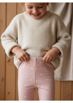 Sinsay - Bawełniane legginsy - różowy - id: 137GA-39X - marki Sinsay - 186762013 Sinsay - Bawełniane legginsy - różowy ze sklepu Sinsay w kategorii Spodnie dziewczęce - zdjęcie 186762013
