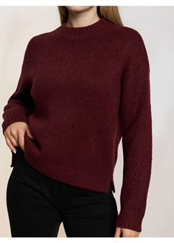 Sinsay - Sweter basic - bordowy ze sklepu Sinsay w kategorii Swetry damskie - zdjęcie 186762063