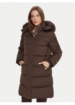 Marciano Guess Płaszcz zimowy 5BGL18 7378A Brązowy Regular Fit ze sklepu MODIVO w kategorii Płaszcze damskie - zdjęcie 186762802