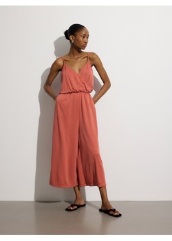 Reserved - Kombinezon z modalem - pomarańczowy ze sklepu Reserved w kategorii Kombinezony damskie - zdjęcie 186763823