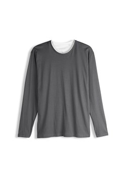 GATE Koszulka z kontrastową łamówką S ze sklepu gateshop w kategorii T-shirty męskie - zdjęcie 186764954