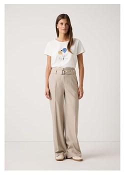 More &amp; More Spodnie w kolorze beżowym ze sklepu Limango Polska w kategorii Spodnie damskie - zdjęcie 186766413