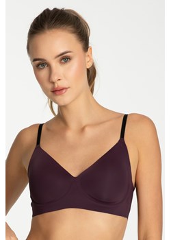Biustonosz braletka Julimex Simple T-shirt bra dark plum ze sklepu kontri.pl w kategorii Biustonosze - zdjęcie 186766783