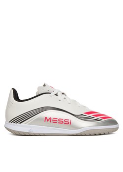 adidas Buty do piłki nożnej F50 Messi Club JP7452 Biały ze sklepu MODIVO w kategorii Buty sportowe dziecięce - zdjęcie 186769040