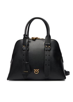 PINKO Torebka Bowling Bag Medium AI 25-26 PLTT 105906 A0QO Czarny - id: 8053177306835 - marki Pinko - 186769044 PINKO Torebka Bowling Bag Medium AI 25-26 PLTT 105906 A0QO Czarny ze sklepu MODIVO w kategorii Kuferki - zdjęcie 186769044