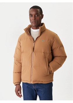 Lacoste Kurtka puchowa BH5154 Brązowy Regular Fit ze sklepu MODIVO w kategorii Kurtki męskie - zdjęcie 186769050