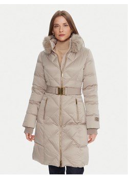 Marciano Guess Płaszcz zimowy 5BGL38 7374A Écru Regular Fit ze sklepu MODIVO w kategorii Płaszcze damskie - zdjęcie 186769070