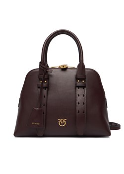 PINKO Torebka Bowling Bag Medium AI 25-26 PLTT 105906 A0QO Bordowy - id: 8053177306828 - marki Pinko - 186769104 PINKO Torebka Bowling Bag Medium AI 25-26 PLTT 105906 A0QO Bordowy ze sklepu MODIVO w kategorii Kuferki - zdjęcie 186769104