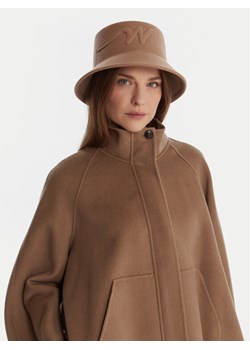 Kapelusz Weekend Max Mara Yaqui 2525576075 Brązowy ze sklepu eobuwie.pl w kategorii Kapelusze damskie - zdjęcie 186770613