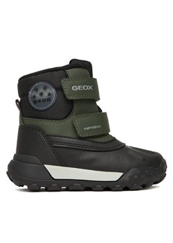 Śniegowce Geox B Trekkyup B Abx B566LC 054FU C0450 S Khaki ze sklepu eobuwie.pl w kategorii Buty zimowe dziecięce - zdjęcie 186770641