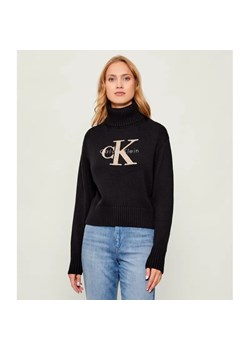 Calvin Klein Jeans Golf CHENILLE | Loose fit ze sklepu Gomez Fashion Store w kategorii Swetry damskie - zdjęcie 186772293