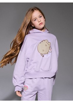 Sinsay - Bluza hoodie z nadrukiem Pusheen the Cat - fioletowy - id: 302GG-04X - marki Sinsay - 186773664 Sinsay - Bluza hoodie z nadrukiem Pusheen the Cat - fioletowy ze sklepu Sinsay w kategorii Bluzy dziewczęce - zdjęcie 186773664