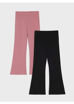 Sinsay - Spodnie dzwony 2 pack - wielobarwny ze sklepu Sinsay w kategorii Spodnie dziewczęce - zdjęcie 186773771