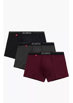 Atlantic 3-pack bokserki męskie 3MH-011-FIOC/CZA/KHAC, Kolor czarny, Rozmiar M, ATLANTIC - id: 214737 - marki atlantic - 186776873 Atlantic 3-pack bokserki męskie 3MH-011-FIOC/CZA/KHAC, Kolor czarny, Rozmiar M, ATLANTIC ze sklepu Intymna w kategorii Majtki męskie - zdjęcie 186776873