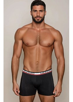 Kappa 2-pack sportowe bokserki męskie bawełniane K1214, Kolor czarny, Rozmiar S, Kappa ze sklepu Intymna w kategorii Majtki męskie - zdjęcie 186776960