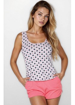 Krótka piżama damska Nekesa LC 55127, Kolor koral-niebieski, Rozmiar L/XL, LivCo Corsetti Fashion ze sklepu Intymna w kategorii Piżamy damskie - zdjęcie 186776983