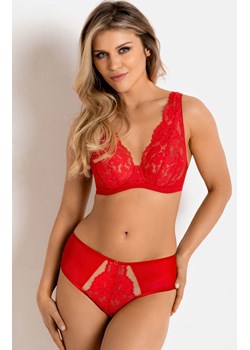 Czerwony biustonosz miękki soft Jasmin Bralette 19152, Kolor czerwony, Rozmiar 65E, Mediolano ze sklepu Intymna w kategorii Biustonosze - zdjęcie 186777281