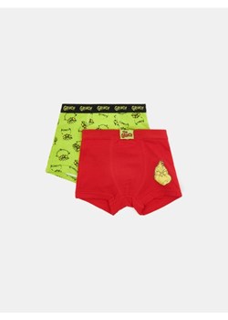 Sinsay - Bokserki 2 pack Grinch - wielobarwny - id: 895FZ-MLC - marki Sinsay - 186777792 Sinsay - Bokserki 2 pack Grinch - wielobarwny ze sklepu Sinsay w kategorii Majtki dziecięce - zdjęcie 186777792