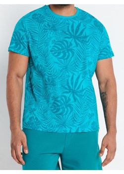 Sinsay - Koszulka bawełniana - zielony ze sklepu Sinsay w kategorii T-shirty męskie - zdjęcie 186780802