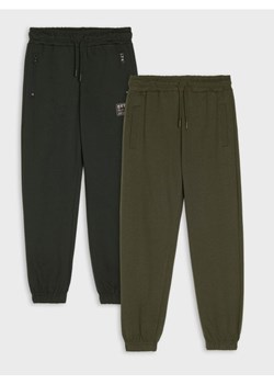 Sinsay - Spodnie dresowe 2 pack - niebieski ze sklepu Sinsay w kategorii Spodnie dziewczęce - zdjęcie 186781020