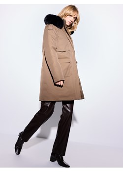 Mohito - Kurtka parka z kapturem - zielony - id: 388HR-78X - marki Mohito - 186781270 Mohito - Kurtka parka z kapturem - zielony ze sklepu Mohito w kategorii Parki damskie - zdjęcie 186781270