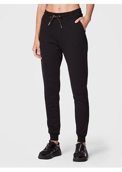 Armani Exchange Spodnie dresowe 6LYP70 YJ5VZ 1200 Czarny Regular Fit ze sklepu MODIVO w kategorii Spodnie damskie - zdjęcie 186784200