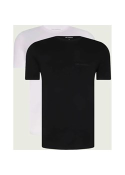 Karl Lagerfeld T-shirt 2-pack | Slim Fit ze sklepu Gomez Fashion Store w kategorii T-shirty męskie - zdjęcie 186784351