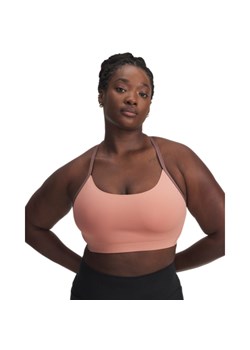 Damski biustonosz treningowy Under Armour UA Halo Bonded Bra - różowy - id: 308569 - marki Under Armour - 186786121 Damski biustonosz treningowy Under Armour UA Halo Bonded Bra - różowy ze sklepu Sportstylestory.com w kategorii Biustonosze - zdjęcie 186786121