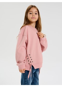 Sinsay - Bluza crewneck - różowy ze sklepu Sinsay w kategorii Bluzy dziewczęce - zdjęcie 186787622