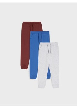 Sinsay - Spodnie jogger 3 pack - niebieski ze sklepu Sinsay w kategorii Spodnie dziewczęce - zdjęcie 186788411