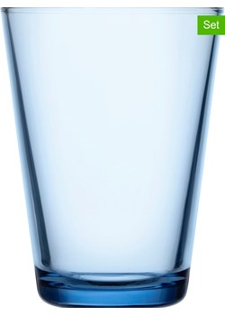 Moomin Szklanki (2 szt.) &quot;Kartio&quot; w kolorze niebieskim - 400 ml ze sklepu Limango Polska w kategorii Naczynia - zdjęcie 186788522