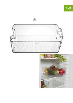 COOK CONCEPT Organizery (2 szt.) do lodówki - 21 x 9 x 32 cm ze sklepu Limango Polska w kategorii Akcesoria i przechowywanie - zdjęcie 186788551