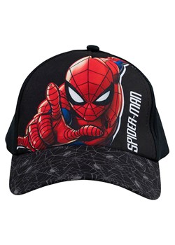 Spiderman Czapka w kolorze czarnym ze sklepu Limango Polska w kategorii Czapki dziecięce - zdjęcie 186788583