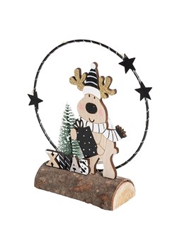 Hollybell Dekoracyjna lampa LED w kolorze brązowym - 16 x 17 x 4,5 cm - id: 17726227 - marki Hollybell - 186788753 Hollybell Dekoracyjna lampa LED w kolorze brązowym - 16 x 17 x 4,5 cm ze sklepu Limango Polska w kategorii Oświetlenie - zdjęcie 186788753