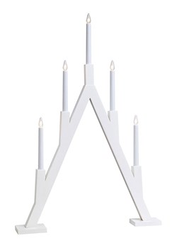 Marksljöd Lampa adwentowa "Bjurfors" w kolorze białym - 56 x 77 cm - id: 17823943 - marki Marksljöd - 186789504 Marksljöd Lampa adwentowa "Bjurfors" w kolorze białym - 56 x 77 cm ze sklepu Limango Polska w kategorii Dekoracje bożonarodzeniowe - zdjęcie 186789504