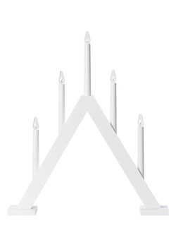Marksljöd Lampa adwentowa &quot;Ariele&quot; w kolorze białym - 46 x 52,5 cm ze sklepu Limango Polska w kategorii Dekoracje bożonarodzeniowe - zdjęcie 186789540