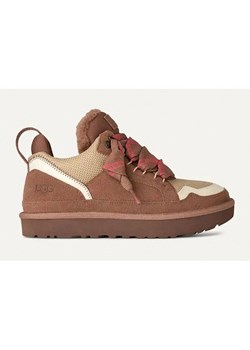 UGG Skórzane sneakersy "Lowmel" w kolorze brązowym ze sklepu Limango Polska w kategorii Buty sportowe damskie - zdjęcie 186789592