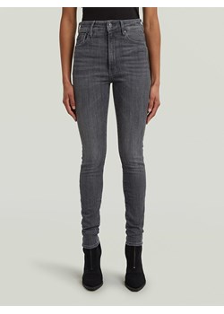 G-Star Dżinsy - Skinny fit - w kolorze antracytowym ze sklepu Limango Polska w kategorii Jeansy damskie - zdjęcie 186789633